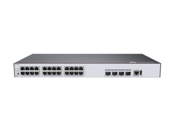 华为AirEngine9700D-M1主机(24个10/100/1000BASE-T以太网端口,4个万兆SFP+,PoE+,交流供电)